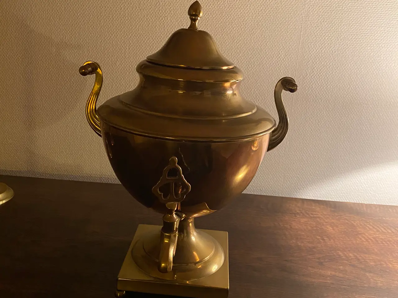 Billede 1 - Messing samovar - antik
