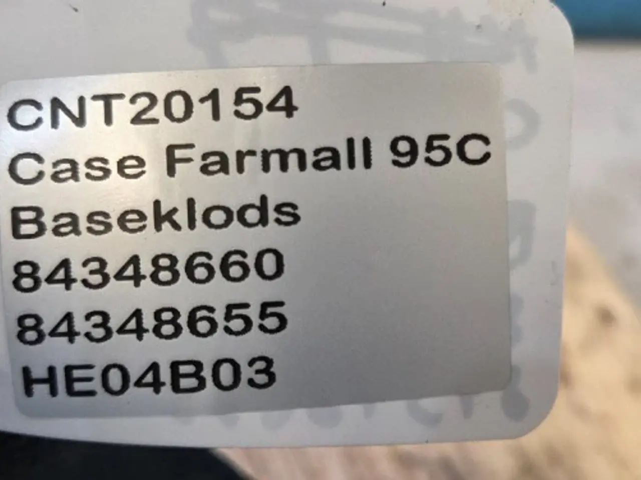 Billede 12 - Case Farmall 95C Baseklods 84348660