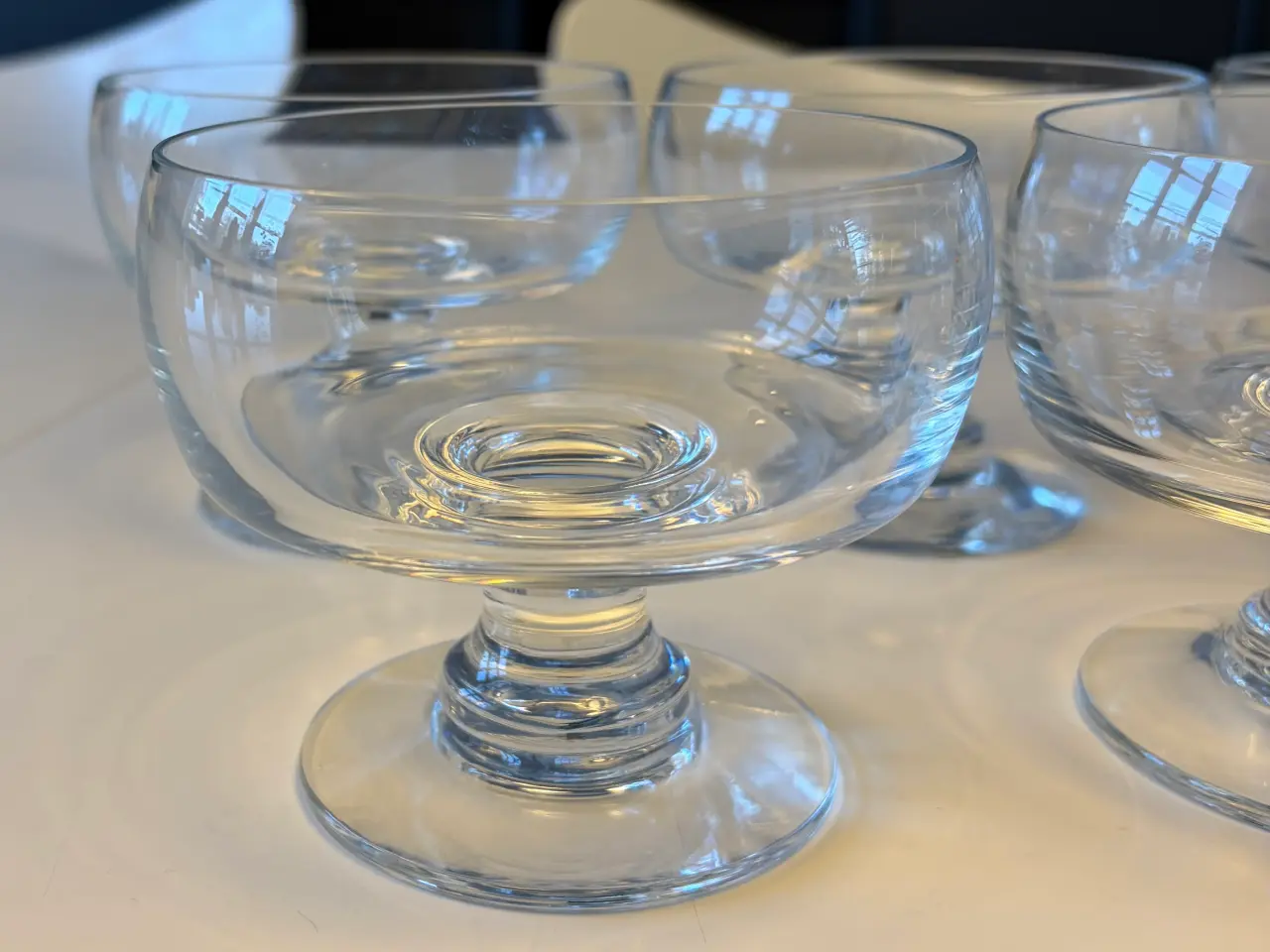 Billede 2 - ALMUE 9 portionsglas + 10 cognac - Lütken - HG
