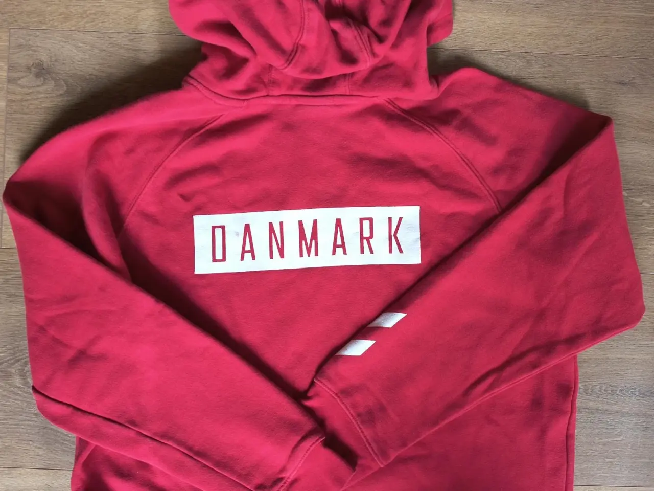 Billede 2 - DANMARK KRAFTIG HÆTTESWEAT, STR XXL, FLOT STAND