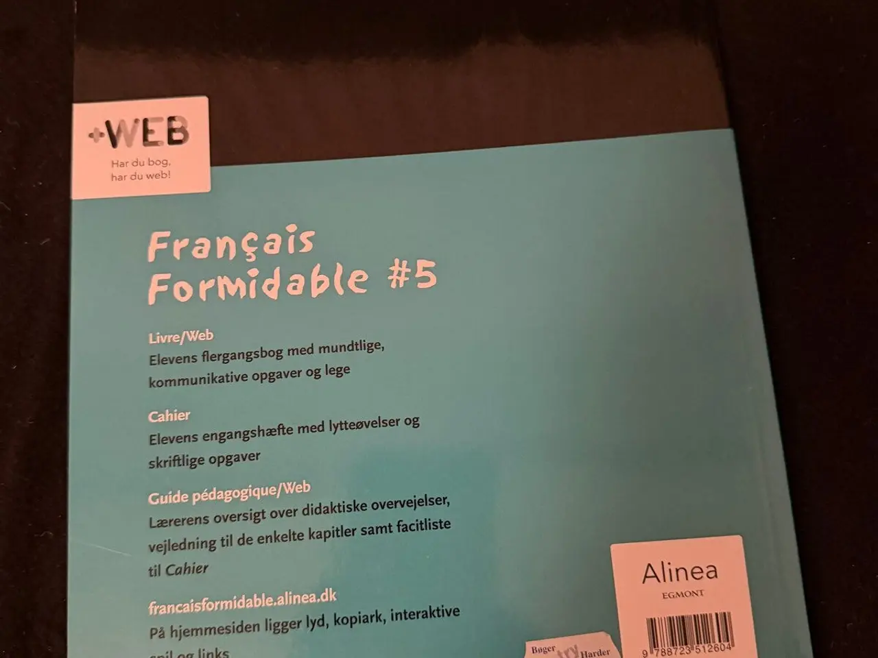 Billede 2 - Français Formidable #5 Livre/Web (Alinea), 2 stk.
