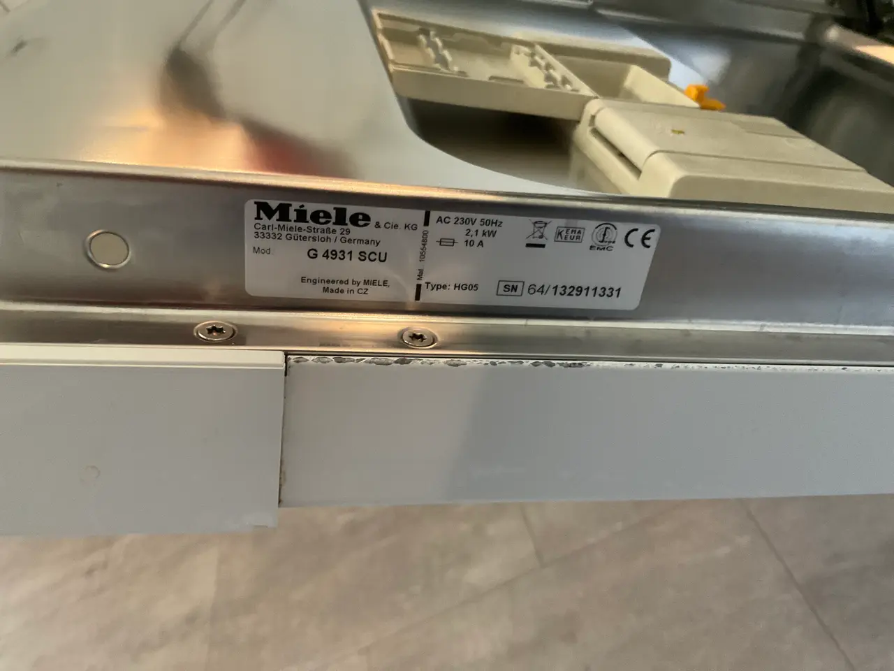 Billede 2 - Fin Miele opvaskemaskine