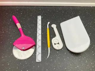 Redskaber til fondant kager
