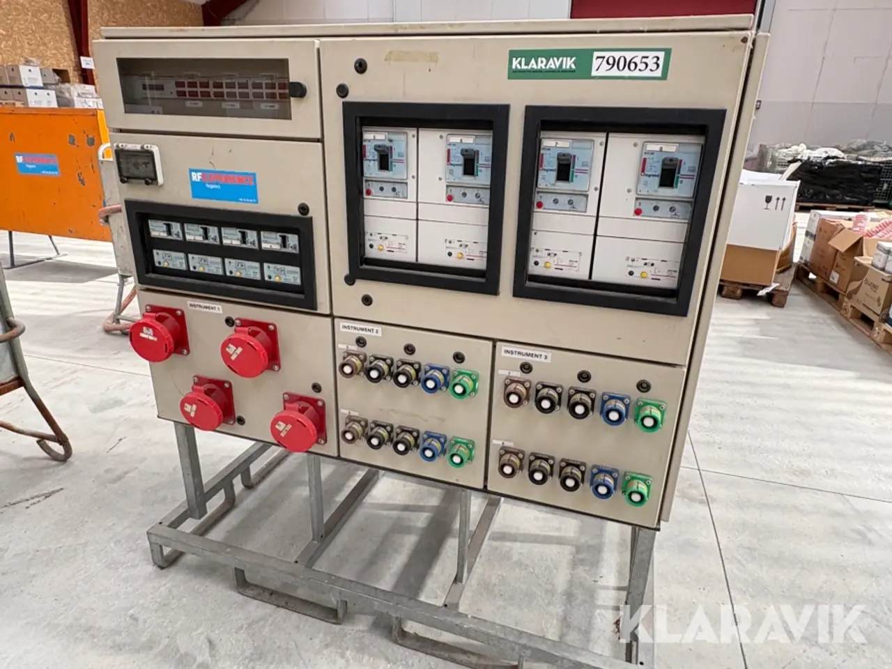 Billede 1 - Eltavle ByggEl 800 A med Powerlock-udtag