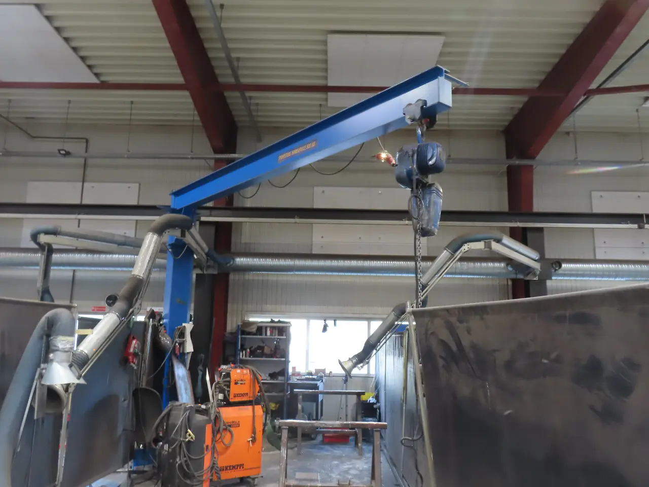 Billede 1 - Søjlesvingkran DEMAG 500 kg