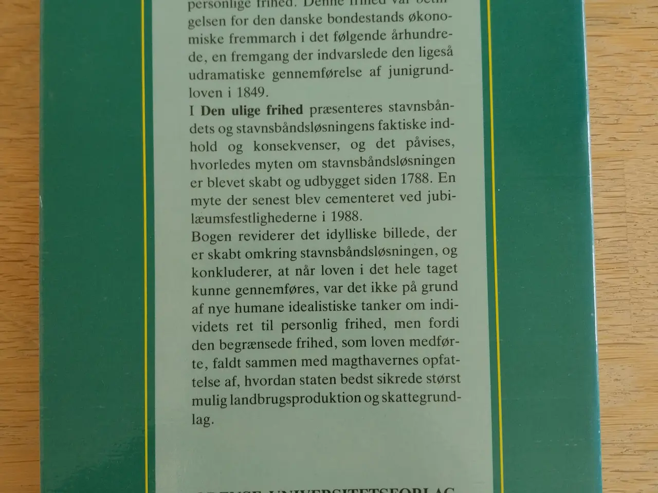 Billede 2 - Den ulige frihed