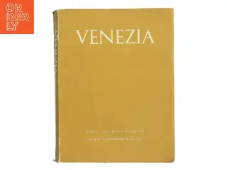 Venezia af Carl Johan Elmquist (Bog)