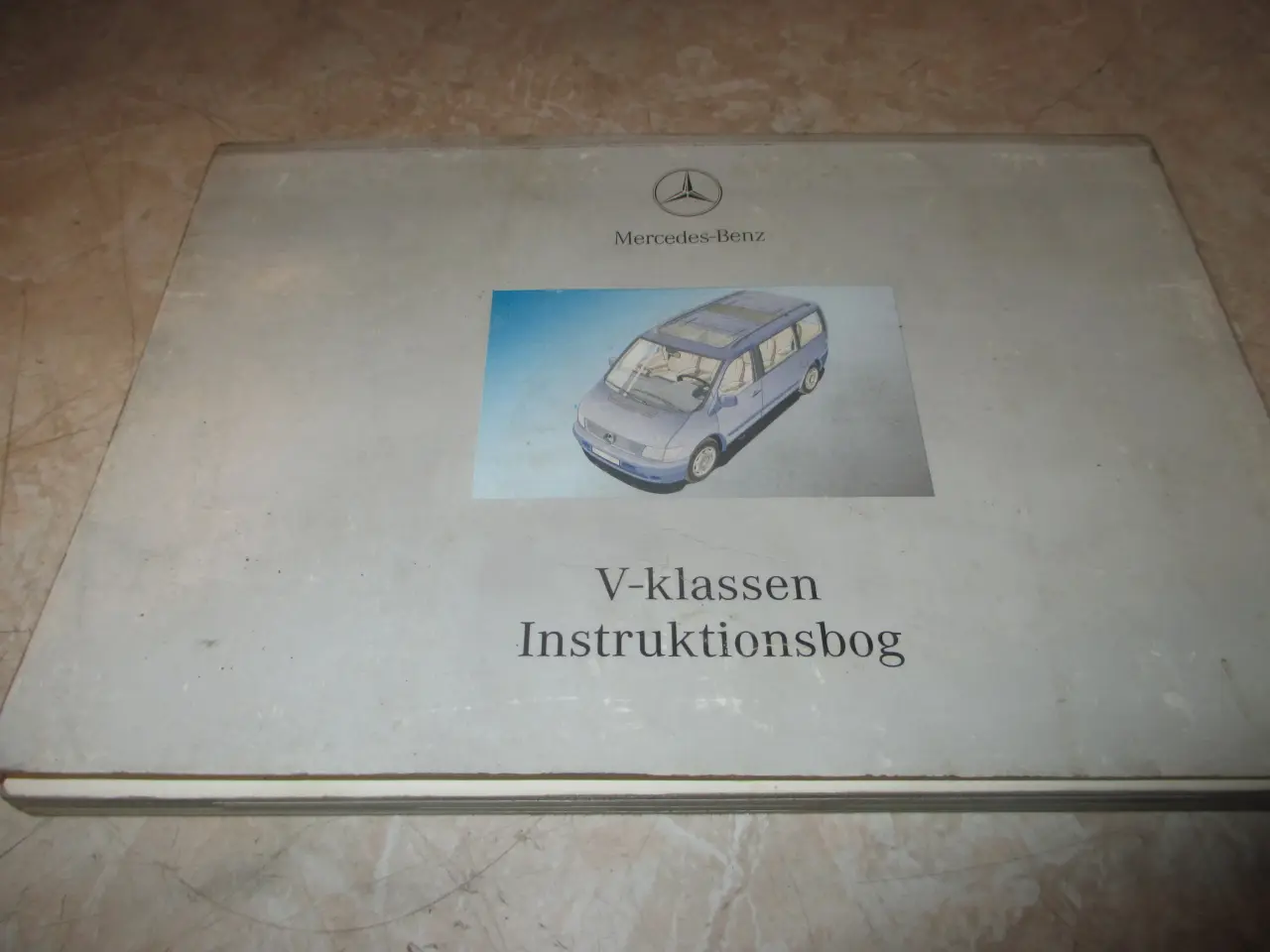 Billede 1 - Instruktionsbog Mercedes V -Klassen