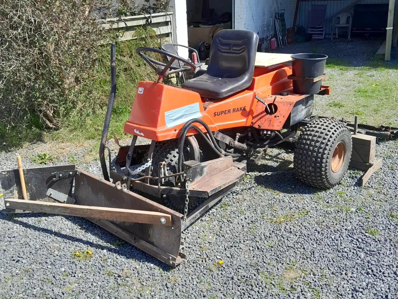Billede 3 - 3 hjuls havetraktor, veteran
