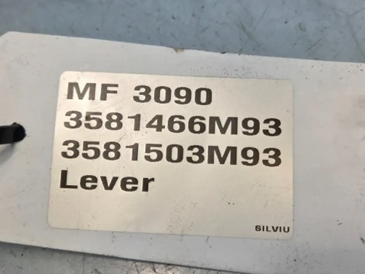 Billede 11 - Massey Ferguson 3090 Lever Lås 3581466M93
