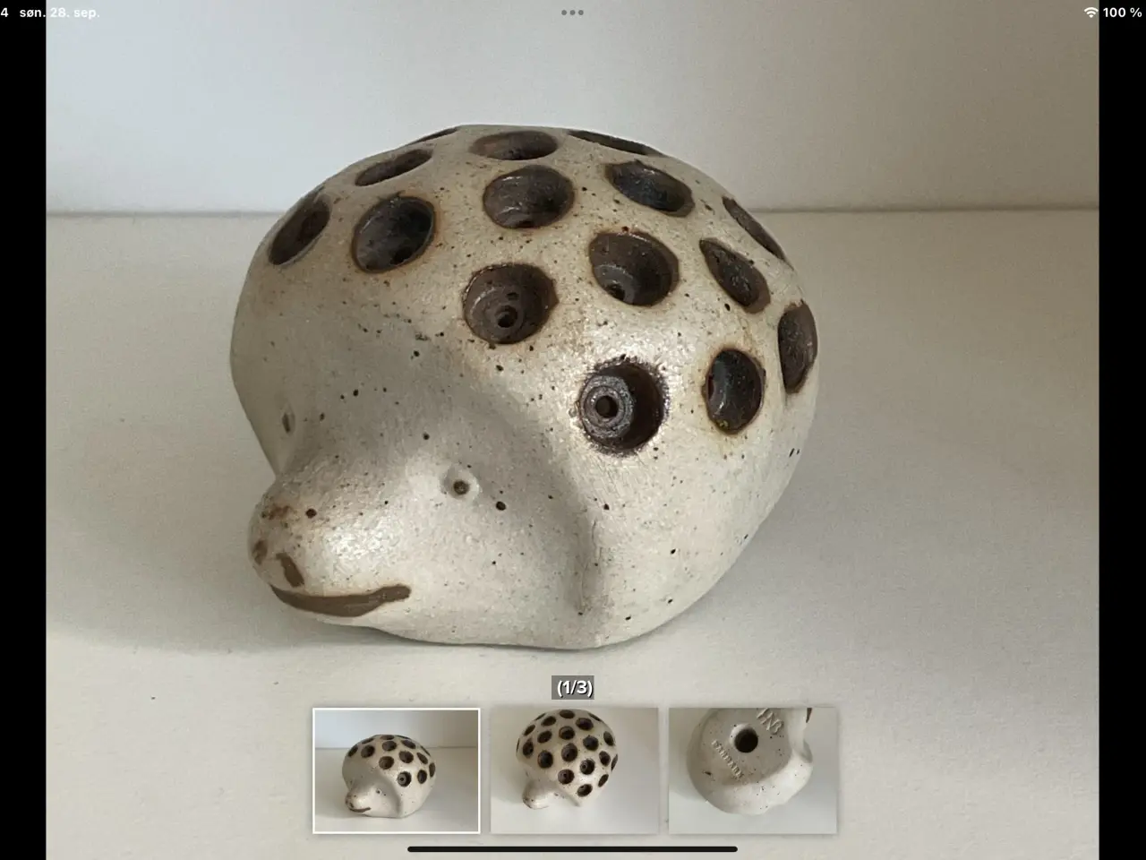 Billede 1 - Keramik figur 