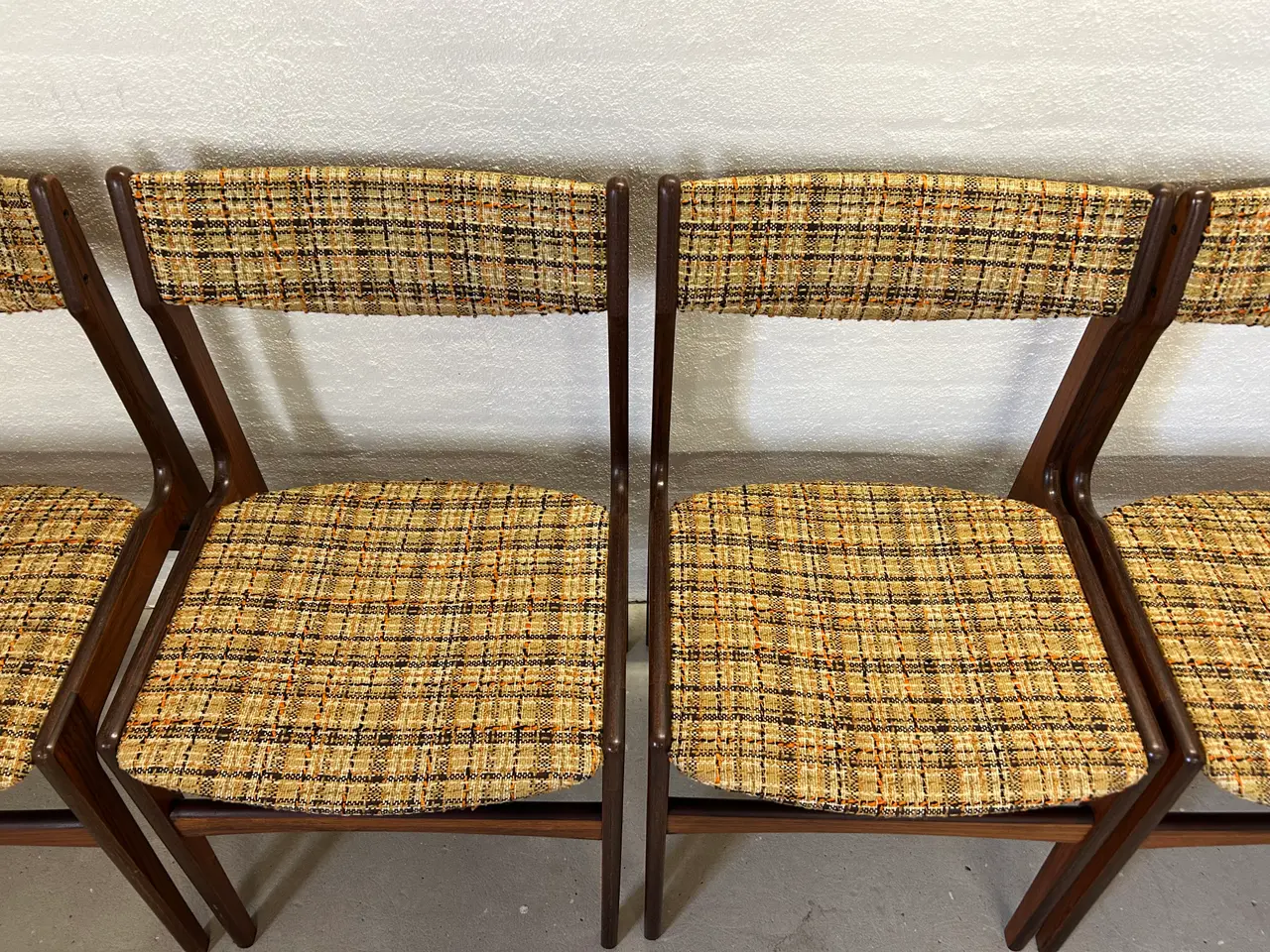 Billede 9 - 6 unikke palisanderstole i sublim stand – Dansk de