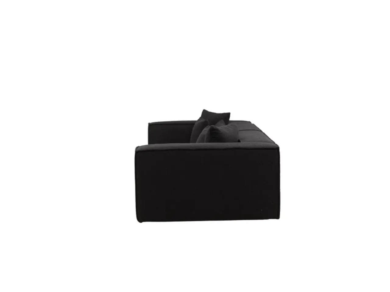 Billede 8 - Gillholmen 3 personers Sofa  - Sort stof