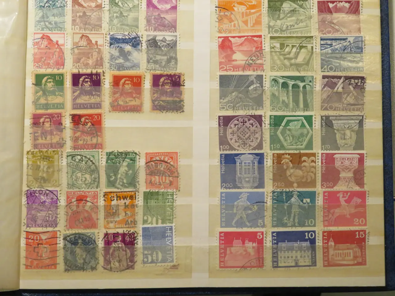 Billede 6 - Schweiz/Switzerland, 192 forskellige frimærker