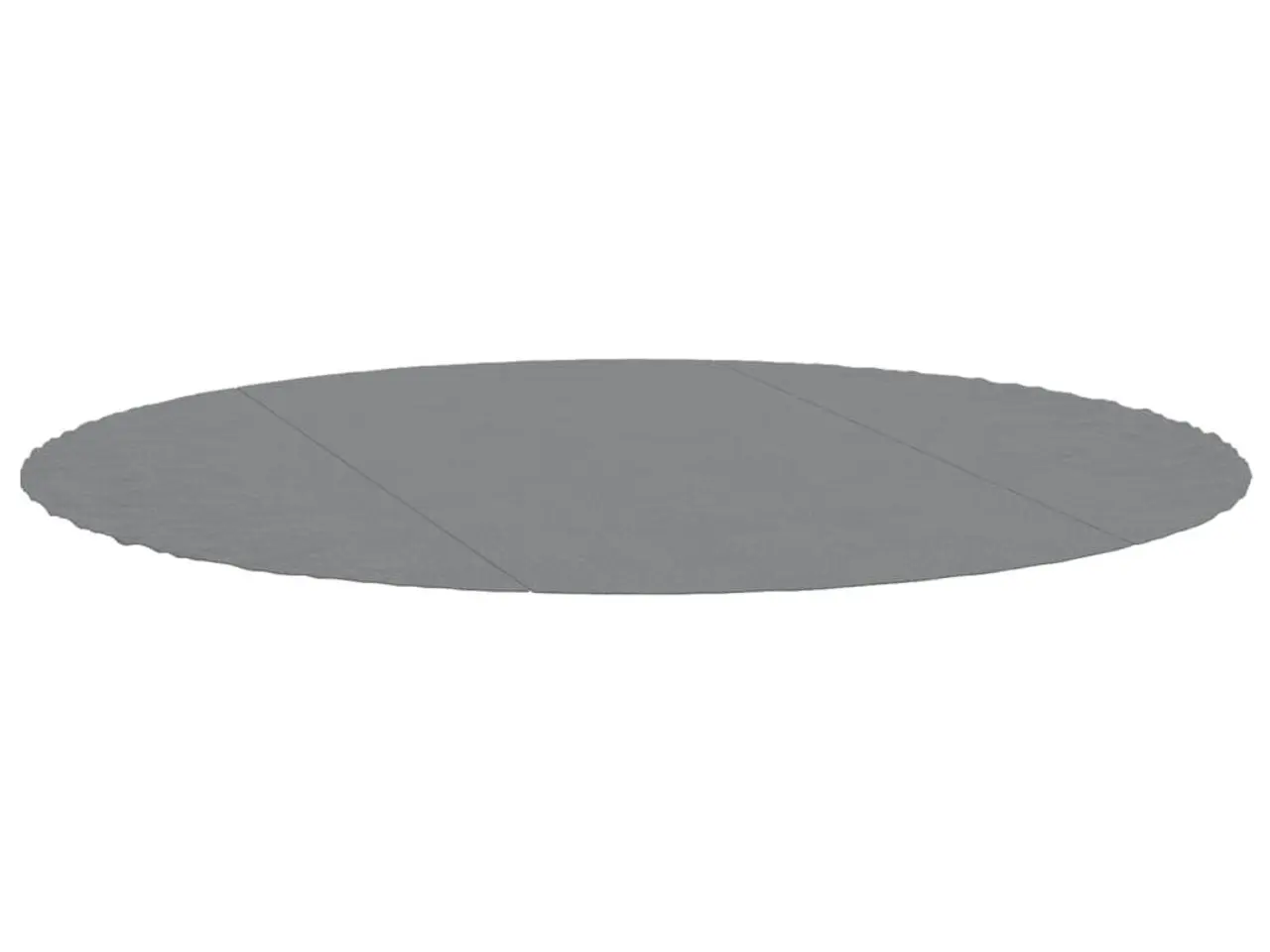 Billede 3 - Poolunderlag Ø366 cm polyester-geotekstil lysegrå