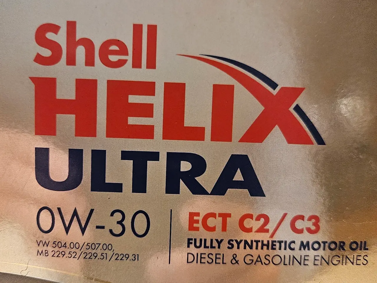 Billede 2 - Ca 2,5 liter fuldsyntetisk motorolie