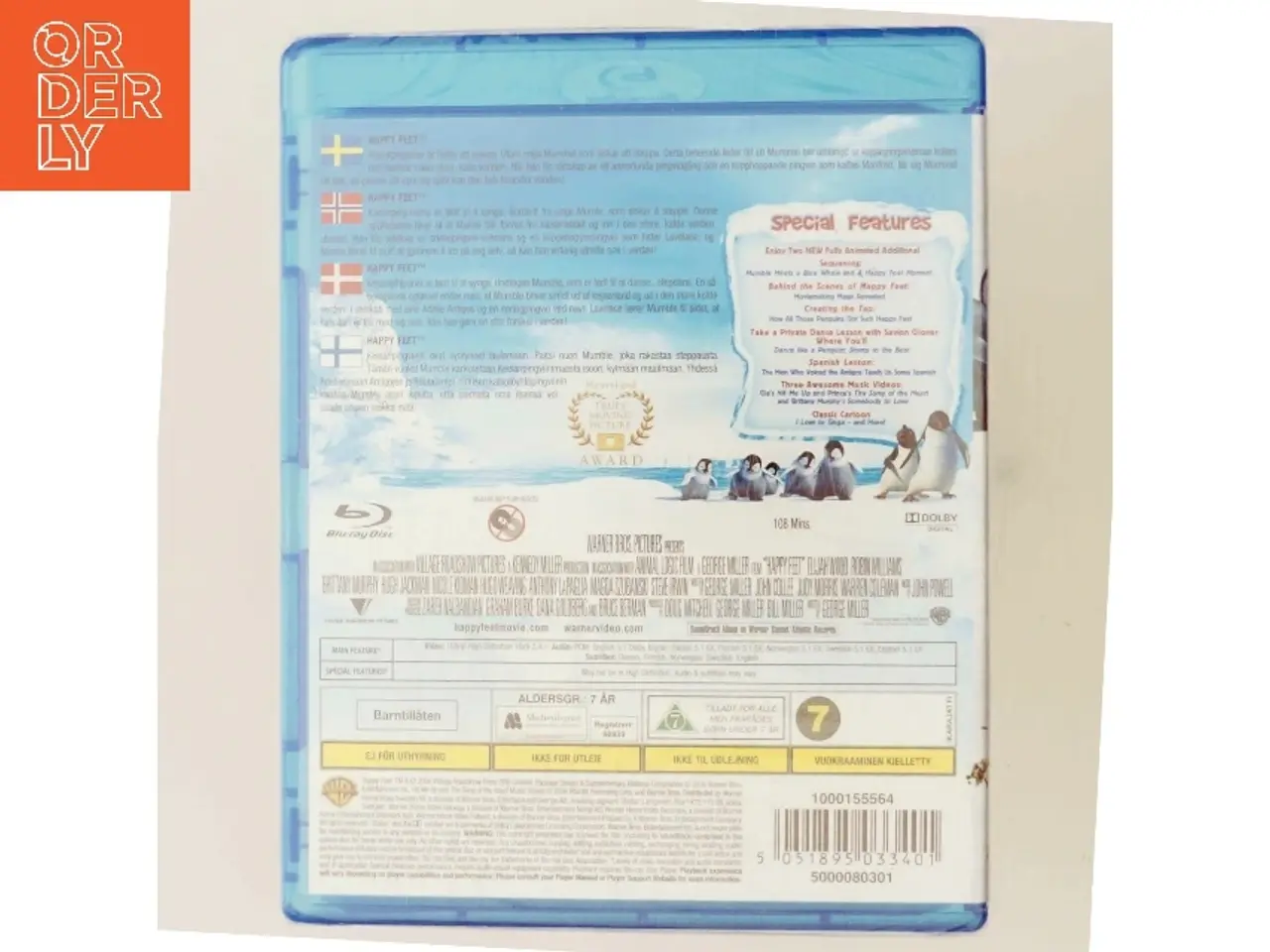Billede 3 - Happy Feet med Robin Williams (DVD)
