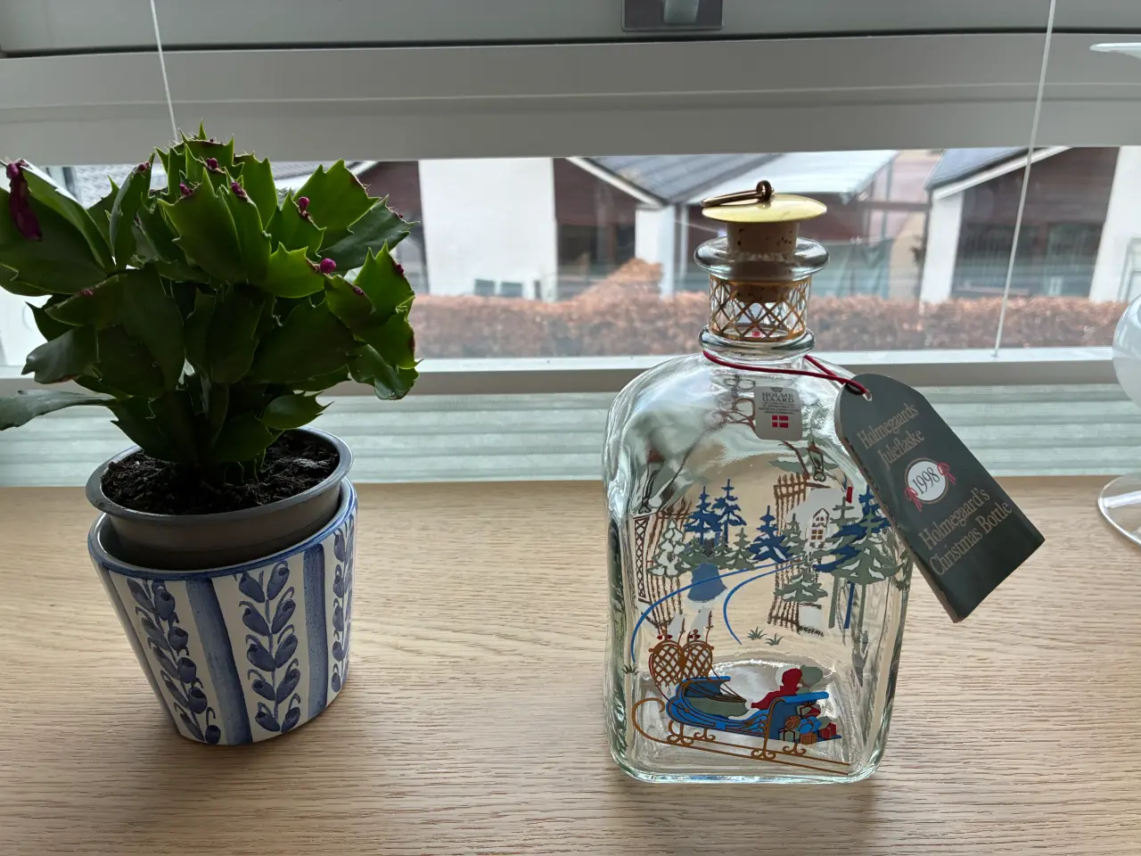 Billede 1 - Holmegaards Juleflaske 1998