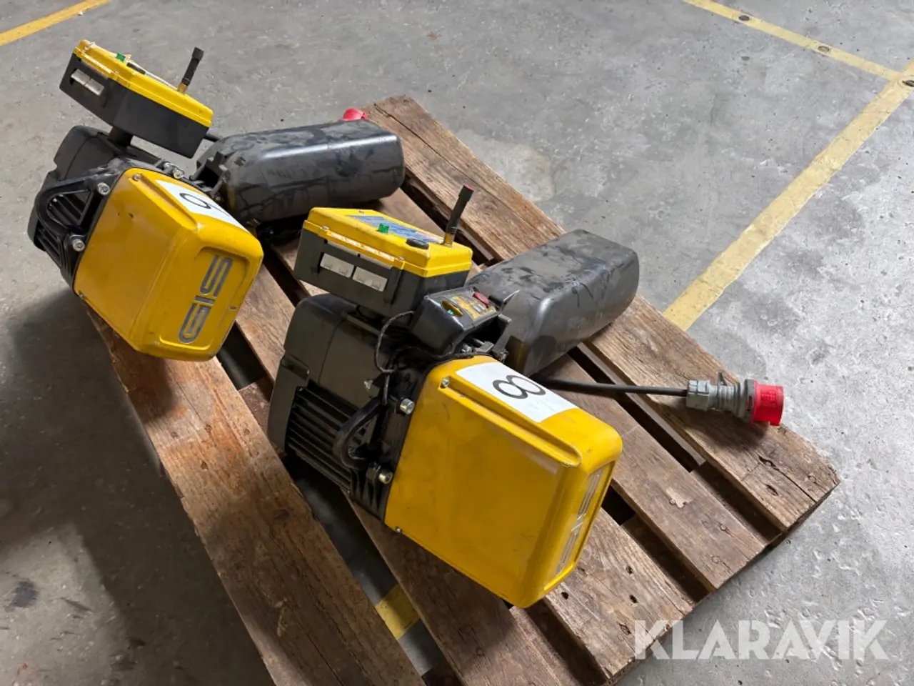 Billede 3 - El-taljer GIS GP500/NF 1250kg - 2 styk