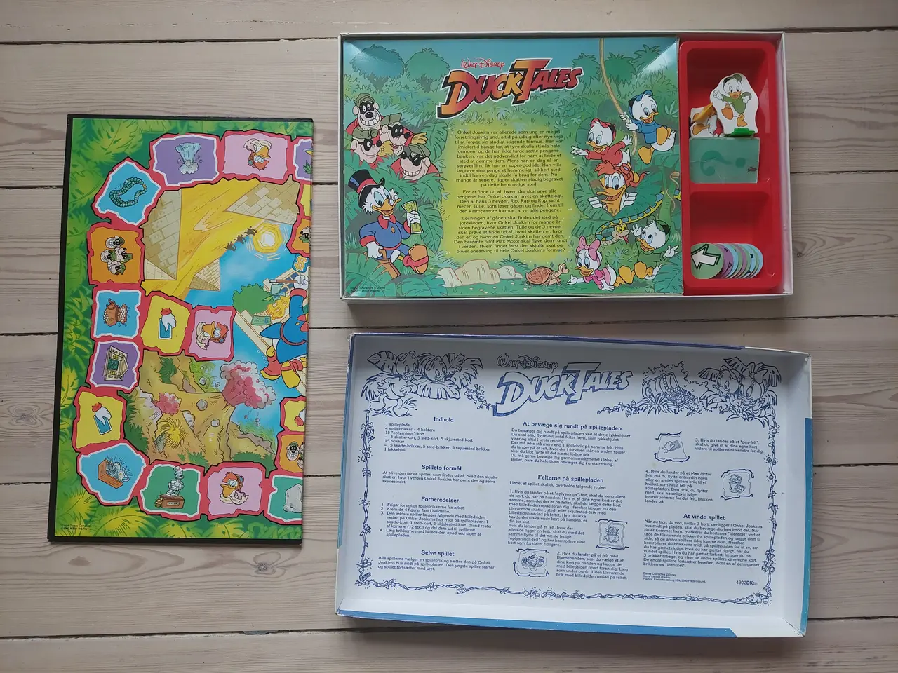 Billede 3 - Originalt DuckTales brætspil (Alga 1989)