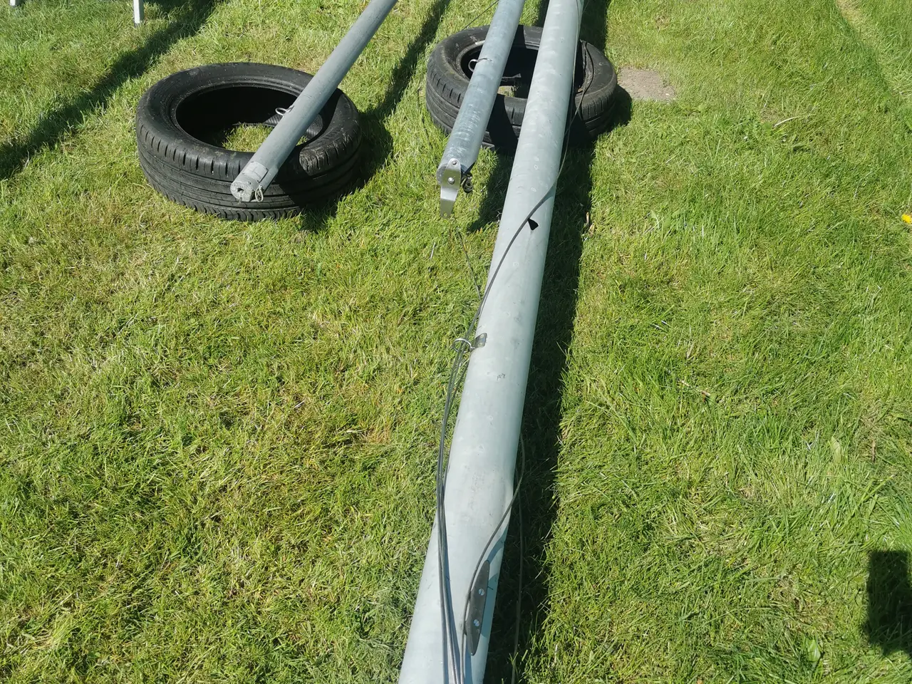 Billede 13 - Mast og bom til sejlbåd
