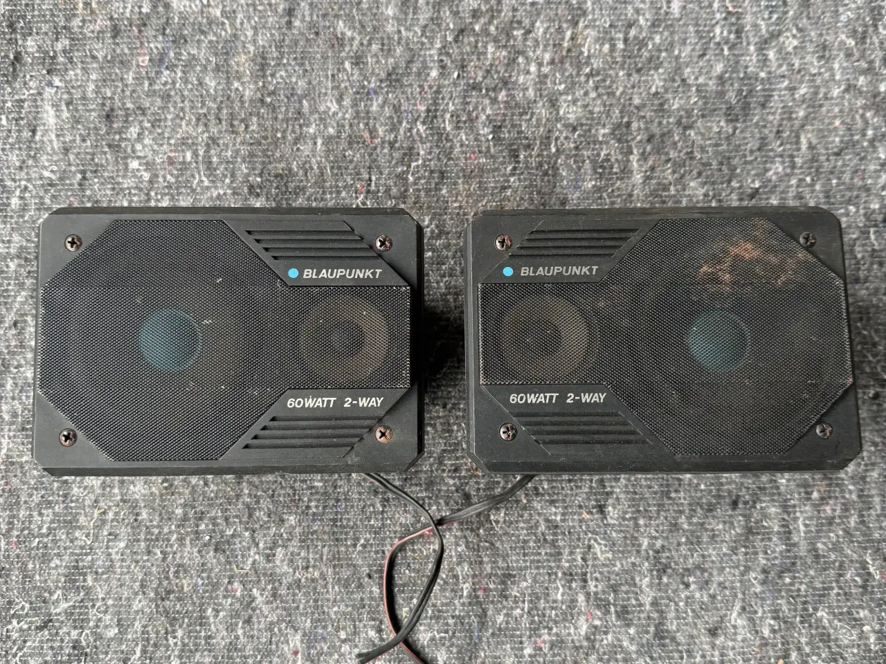 Billede 1 - Blaupunkt retro bilhøjtaler til hattehylde