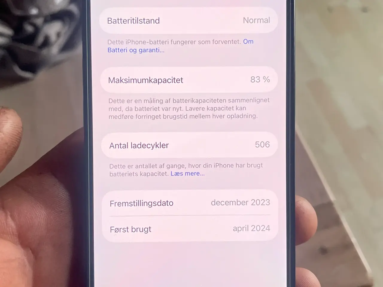 Billede 5 - Velholdt! iPhone 15