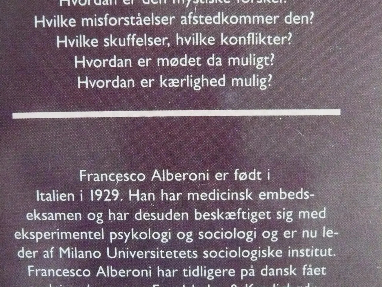 Billede 2 - Erotik af Francesko Alberoni