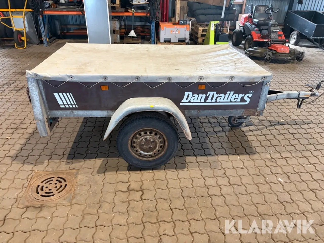 Billede 6 - Trailer Dan Trailers 502 D 1 med presenning