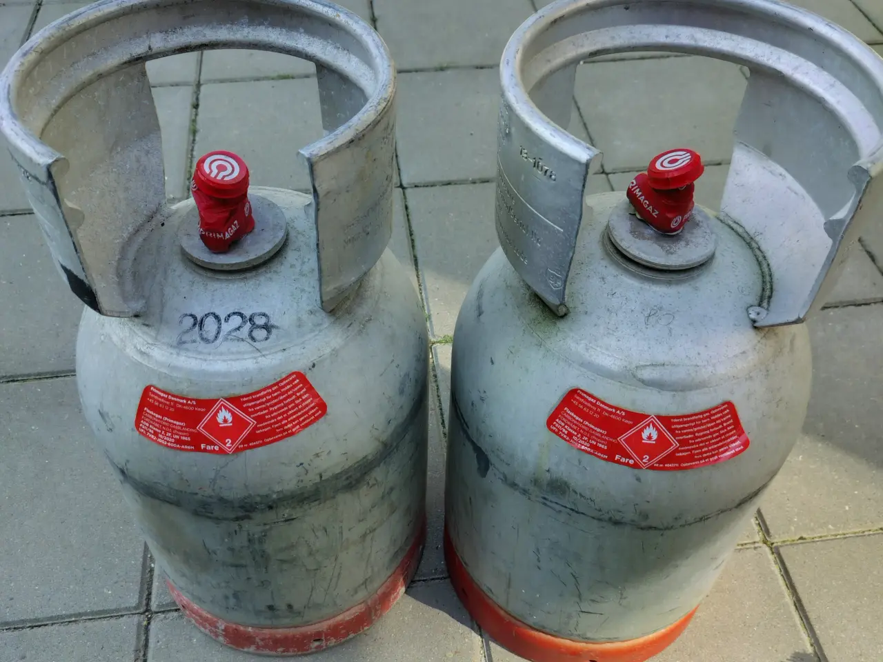 Billede 4 - 2 x 6 kg alugas m plombering 
