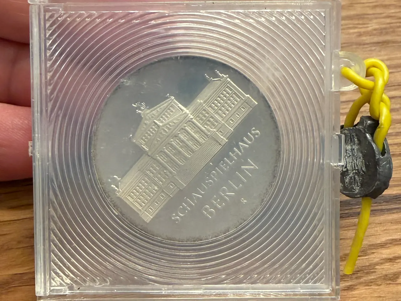 Billede 3 - DDR 10 Mark 1987 sølvmønt – Schauspielhaus Berlin