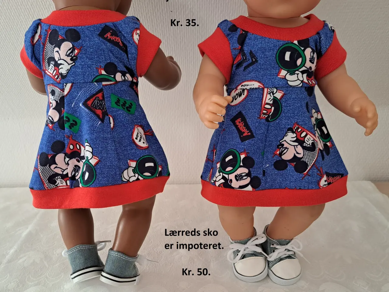 Billede 15 - Babyborn: Kjoler der passer til  fra 40 og 42cm. 