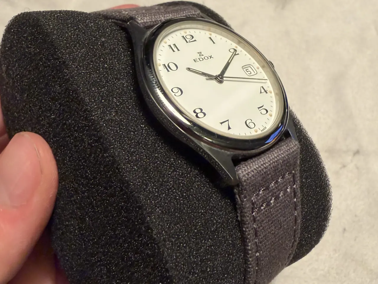 Billede 2 - Edox Ur Quartz Vintage Med Nyt Batteri