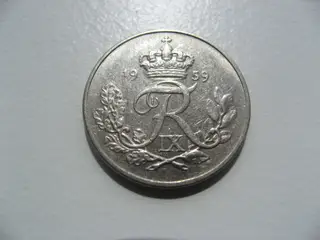 Flot 10 øre 1959, den svære,