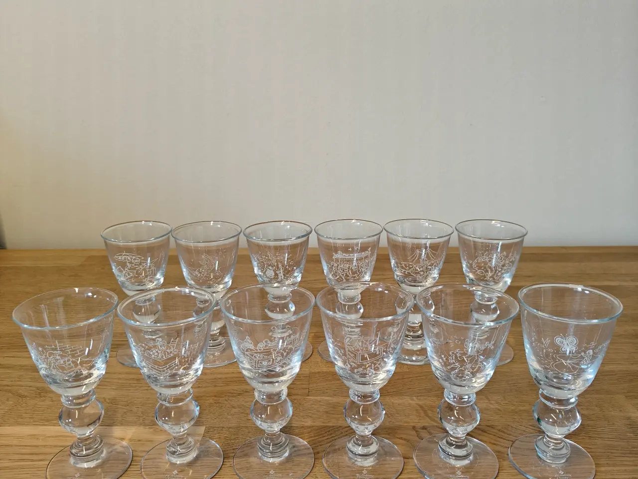 Billede 3 - Holmegaard H.C.Andersen eventyr glas