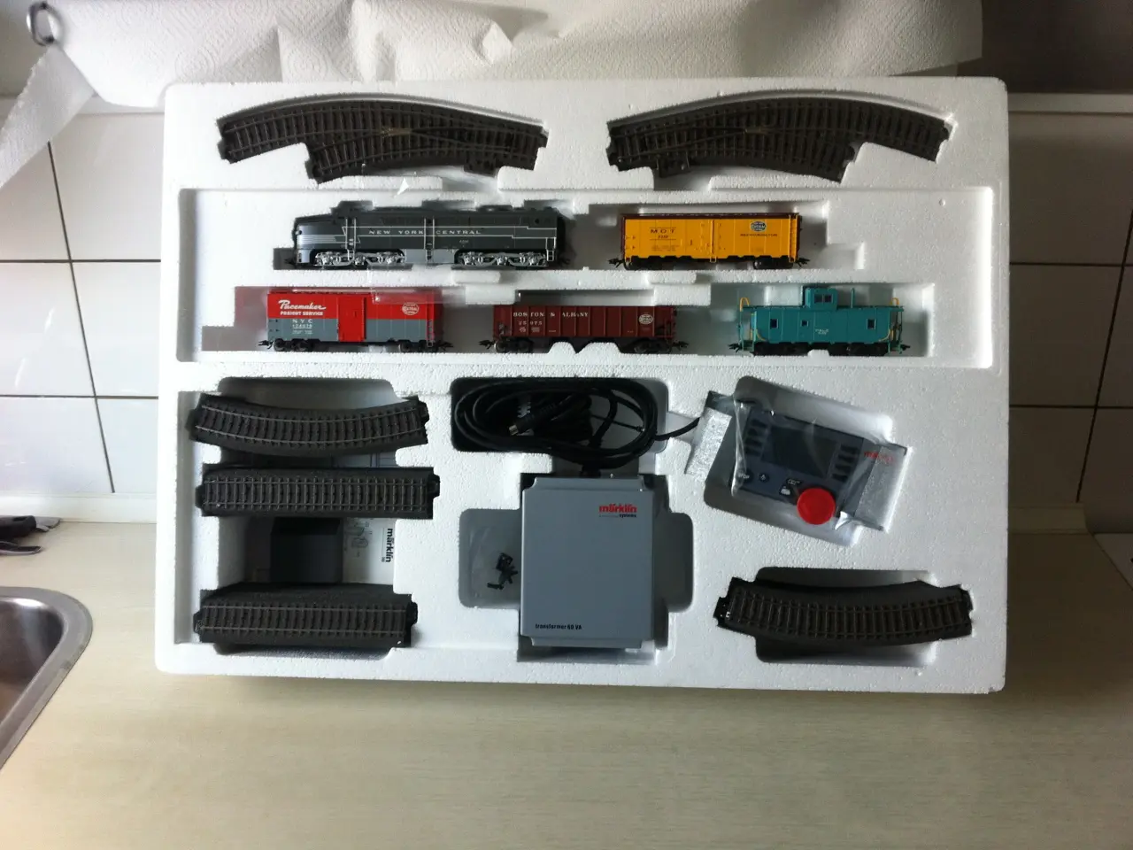 Billede 1 - Märklin: Nyt 29750 USA New York Central togsæt