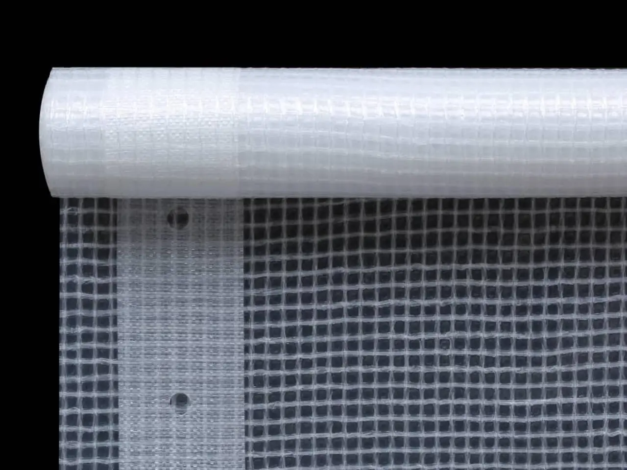 Billede 2 - Leno-presenning 260 g/m² - 2 x 2 m, hvid