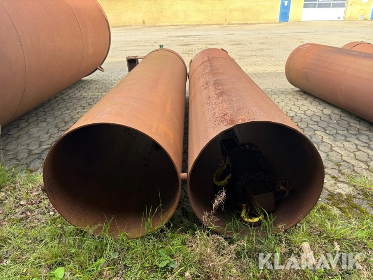 Billede 6 - Casing jern rør Ø. 3000x680mm 2 styk