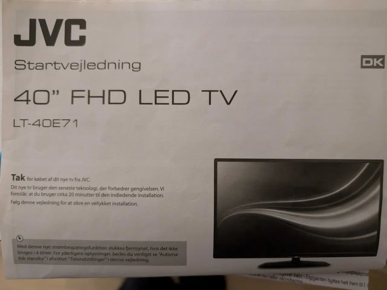 Billede 2 - JVC tv skarpt billede