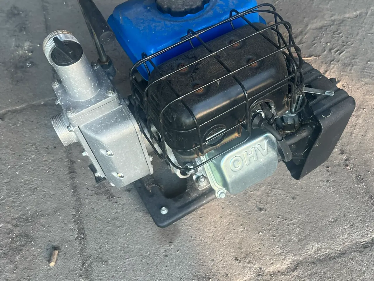 Billede 4 - Vandpumpe benzin motor 