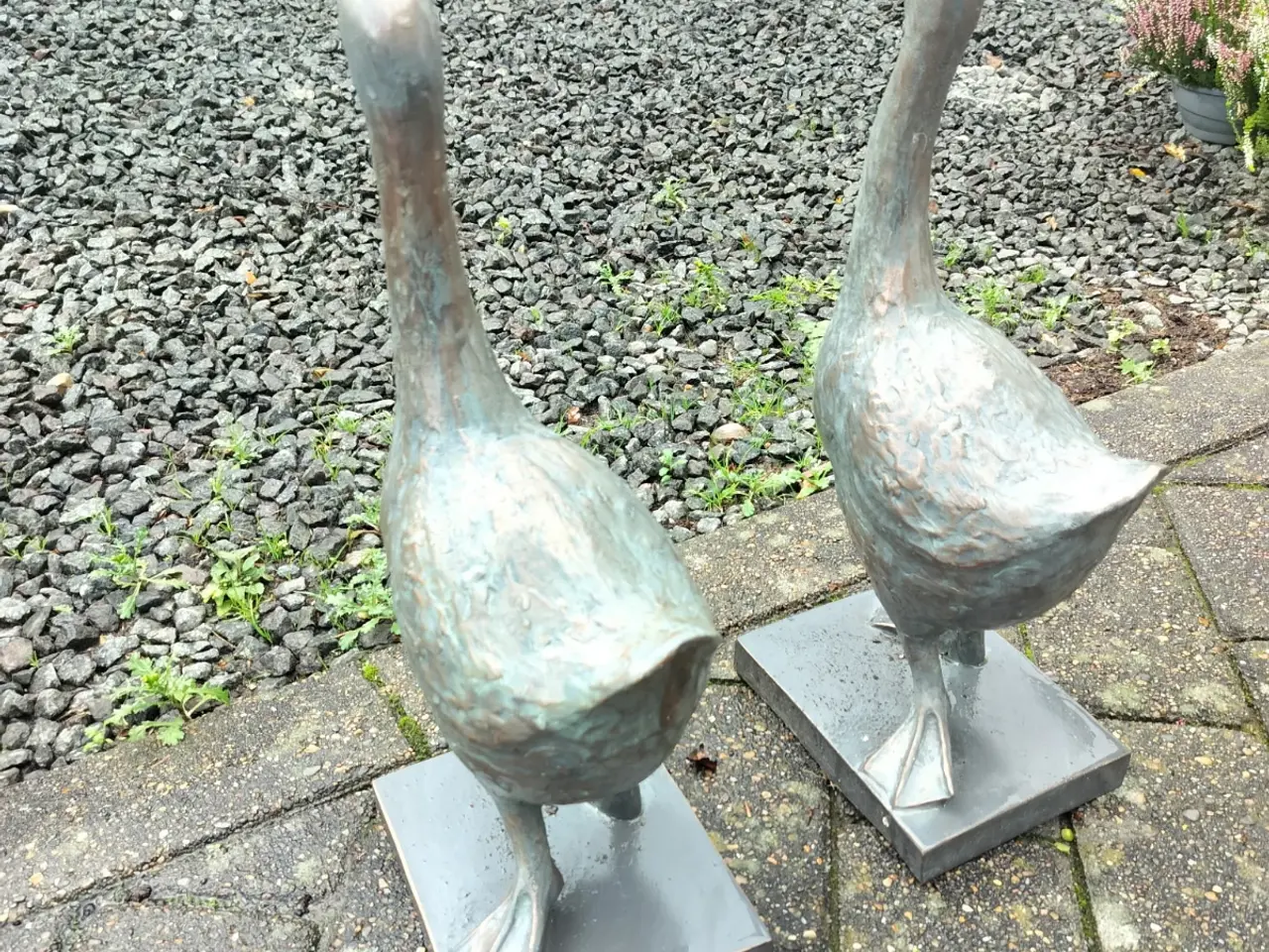Billede 3 - skulptur af gås