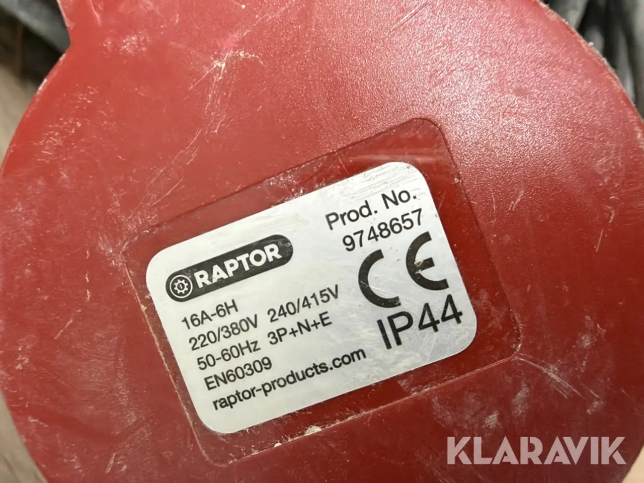 Billede 3 - Kabler Blandet Fabrikat CEE 16A 380 V 6 styk.