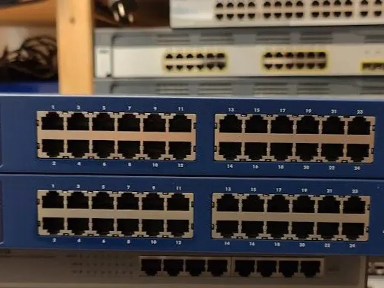 Billede 1 - Switche, HP, Cisco, Netgear