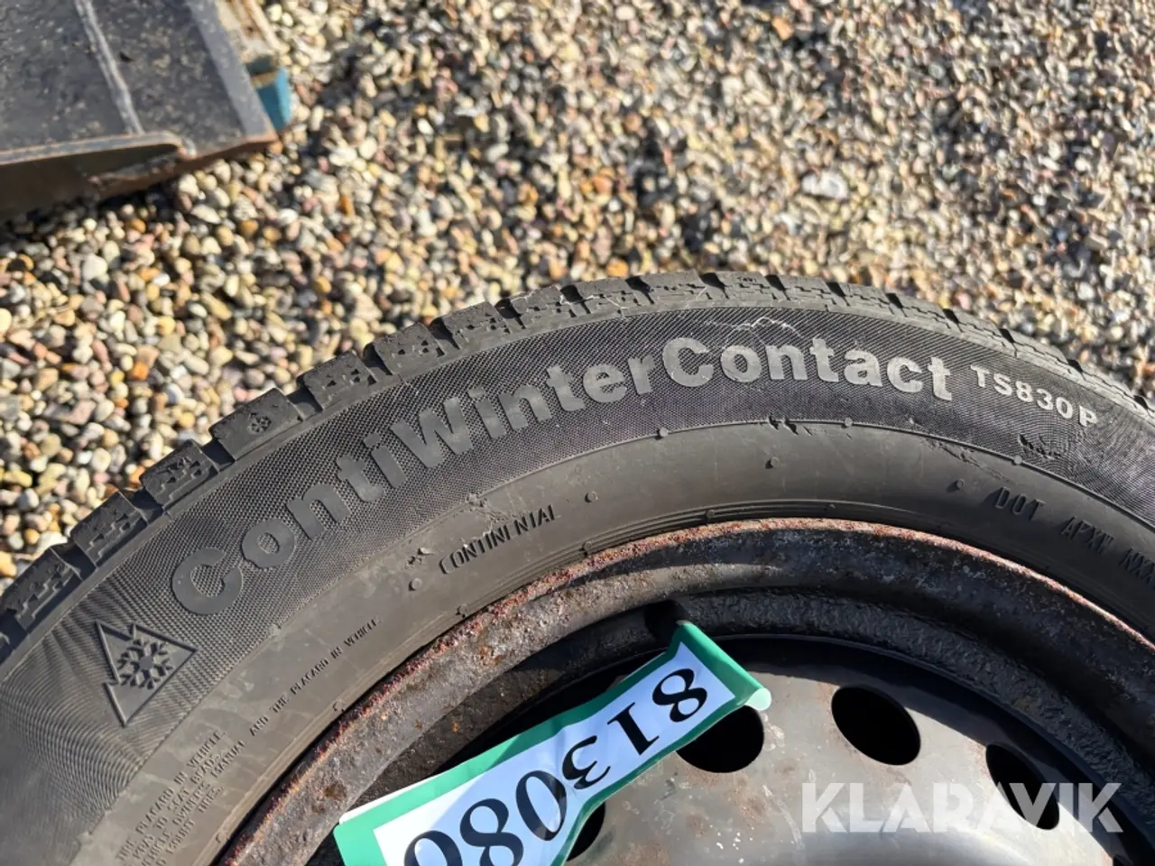Billede 7 - Dæk med fælge Continental ContiWinterContact, 4 styk