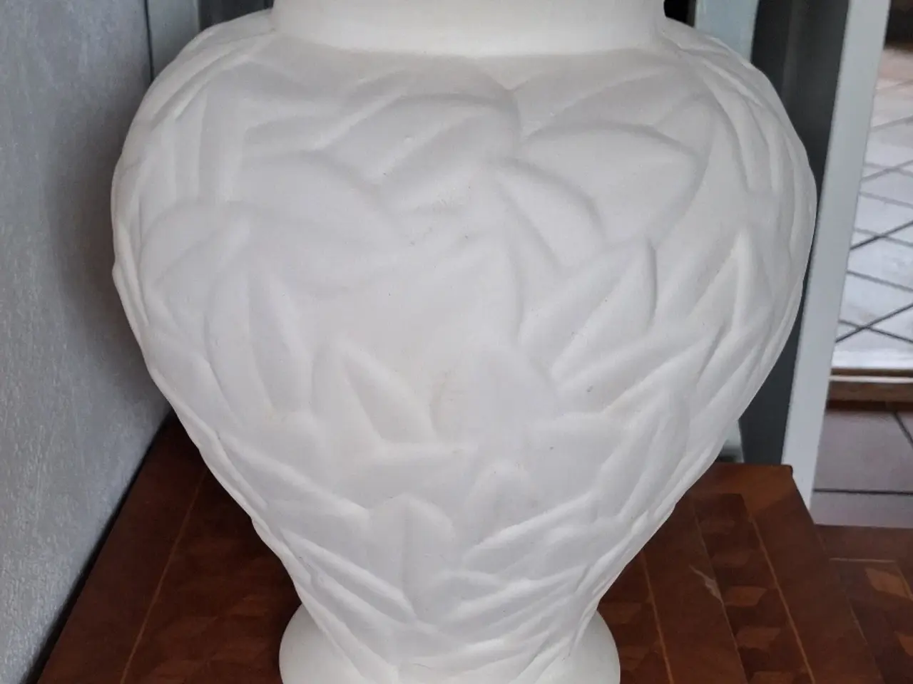 Billede 1 - Stor hvid bordlampe