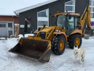 Hydrema 906D ESD Dobbeltcommand - Udskud på bagarm