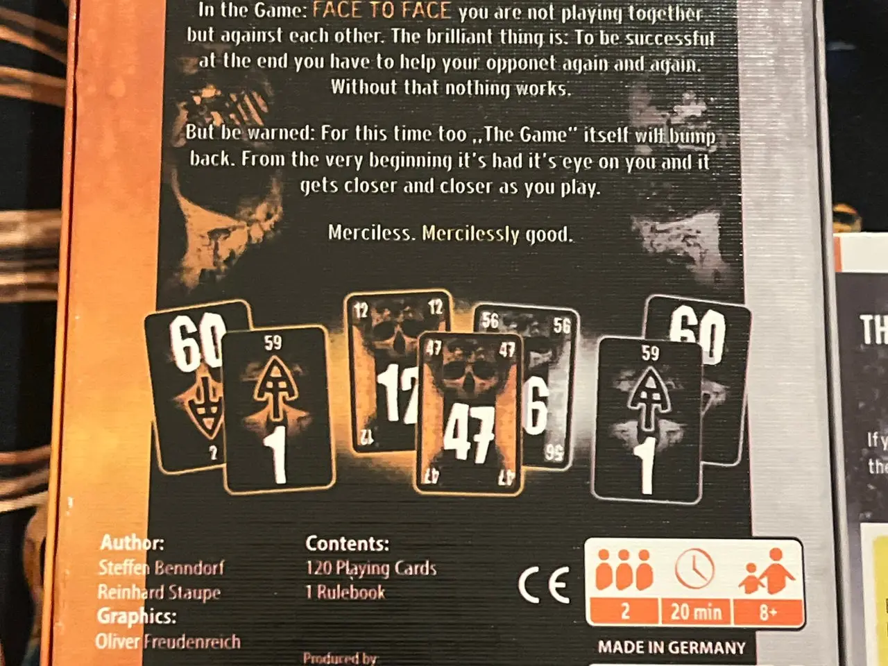 Billede 3 - The Game Face to Face kortspil