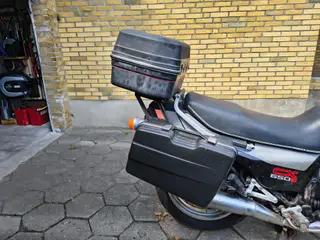 krauser bagagebære, sidetaske og topboks