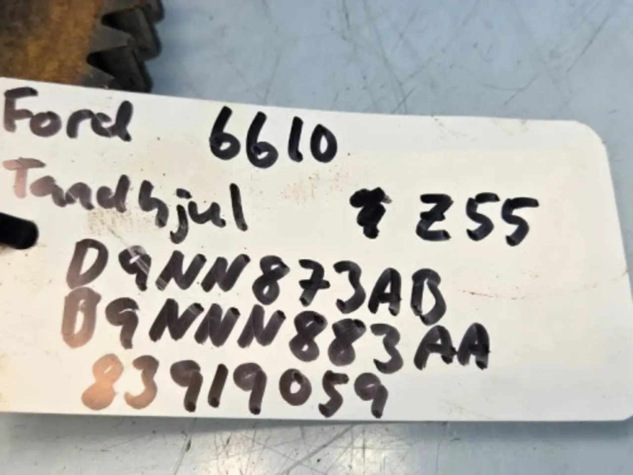 Billede 12 - Ford 6610 Tandhjul D9NN873AB