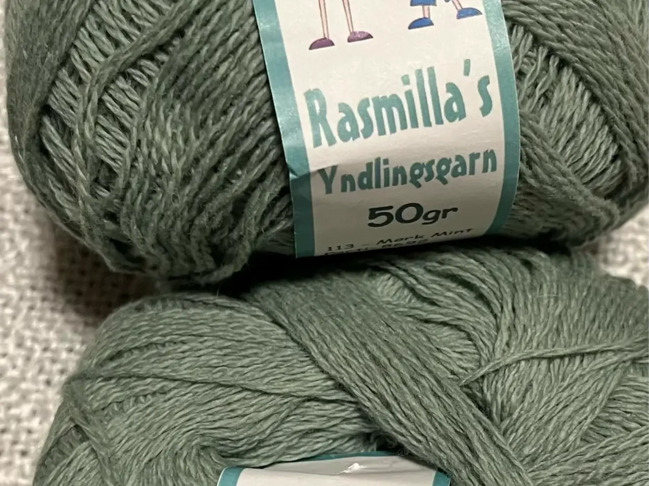 Billede 3 - Garn: Lammeuld / Bomuld